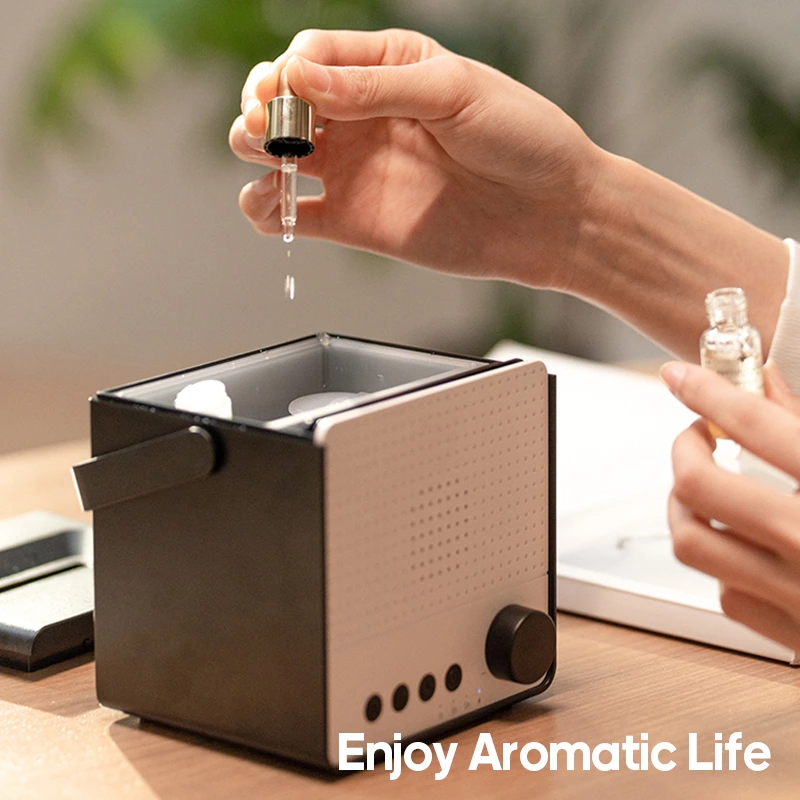 Experience Tranquility and Serenity with our Innovative White Noise Flame Diffuser