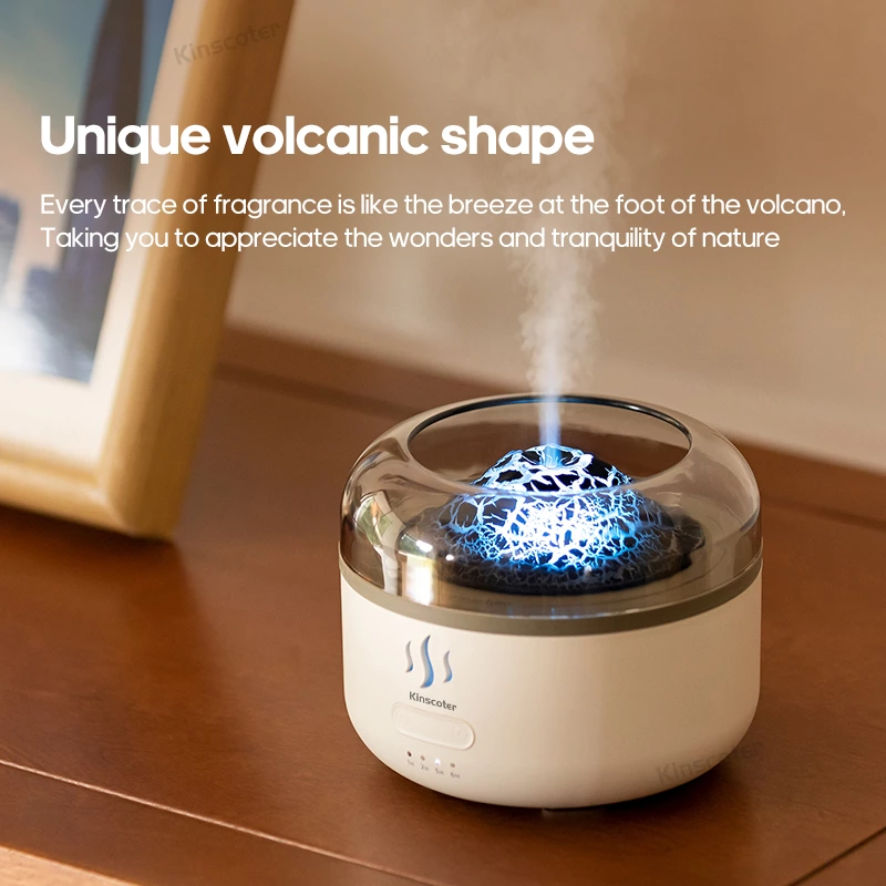 Revamp Your Bedroom with the Volcanic Lava Aroma Diffuser: Quiet Operation, Long - Lasting Scent
