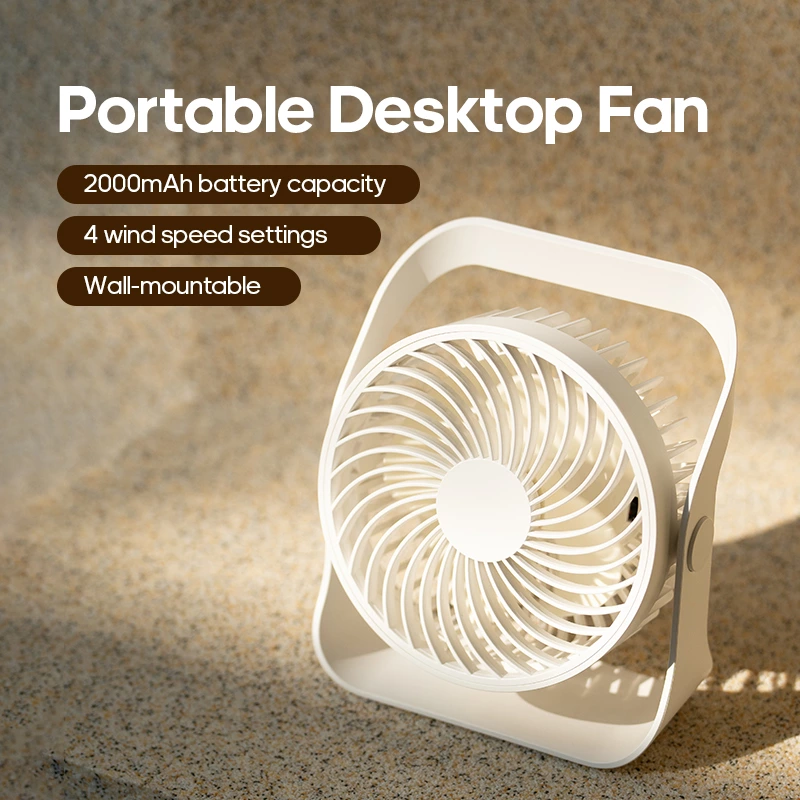 Beat the Summer Heat with the Portable Desktop Cooling Fan: Your Go-To for Instant Relief