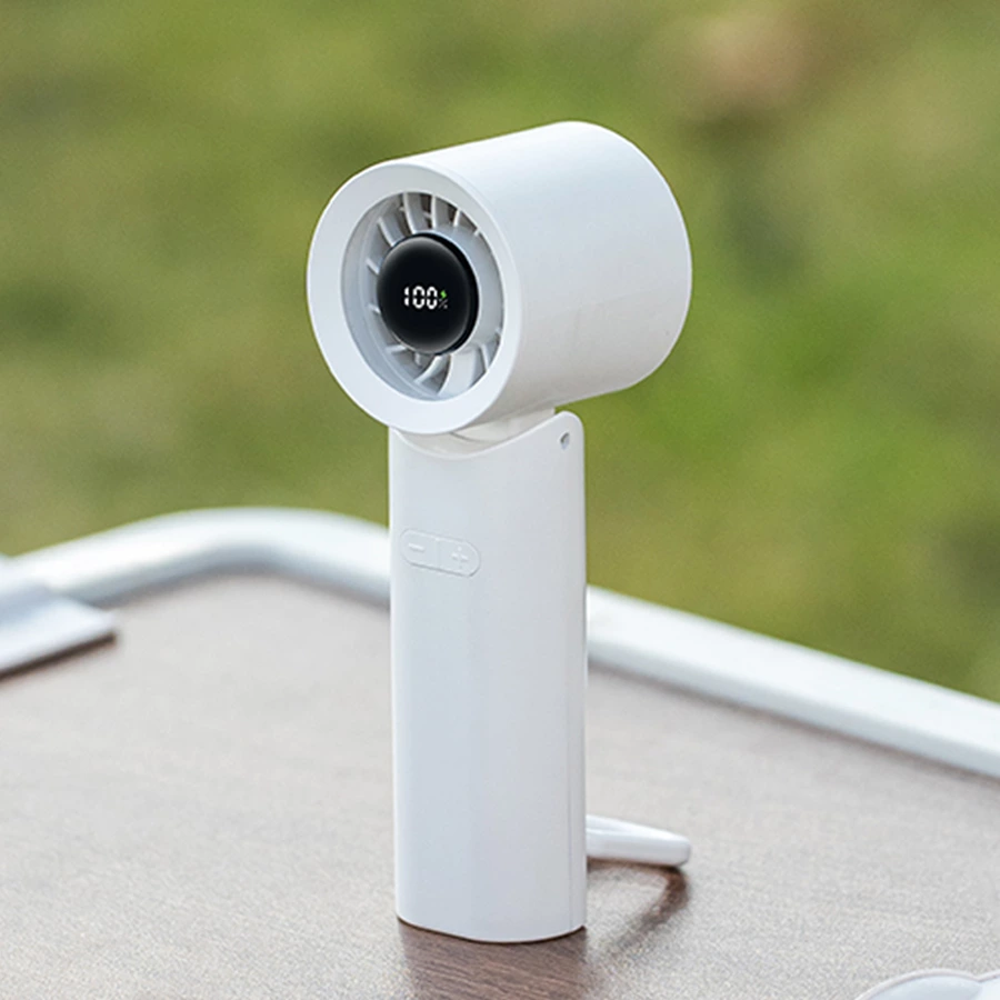 The Ultimate High-Speed Handheld Fan: 3-in-1 Cooling for On-the-Go Comfort