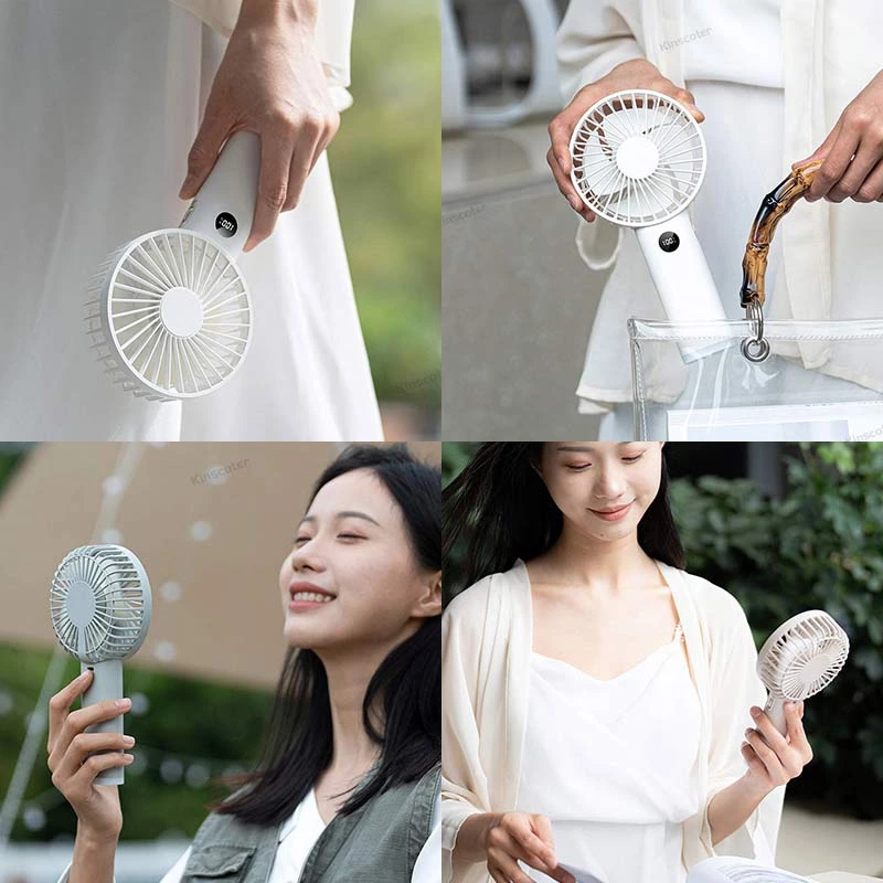 Beat the Summer Heat with the Ultimate Quiet Handheld Fan with Night Light
