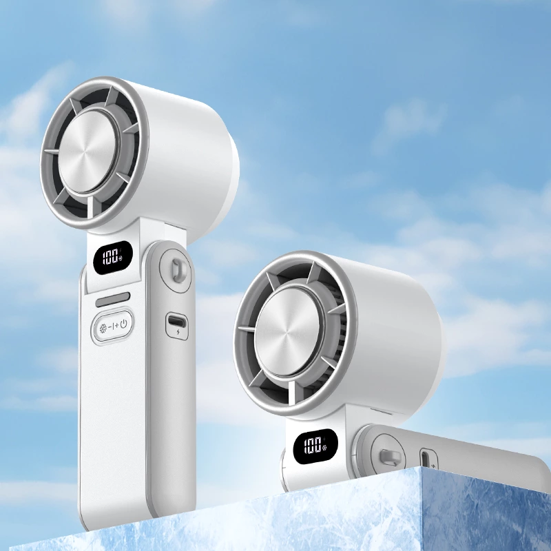 Cooling Handheld Fan - Cost-effective portable fan adapted to supermarket, gift and outdoor channels