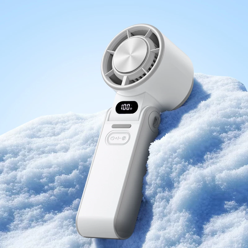 A three-in-one handheld fan review:18°C cooling + 12-hour battery life, a comprehensive summer cooling solution.
