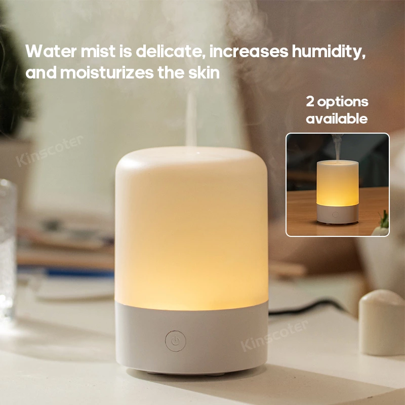 Brighten Dull Rooms: Warm Light Aroma Diffuser and Desktop Ultrasonic Humidifier