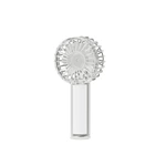 KC-F253 트랜스패런트 LED 무드등 핸드헬드 미니 팬
