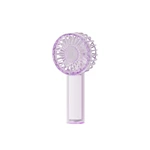 KC-F253 트랜스패런트 LED 무드등 핸드헬드 미니 팬