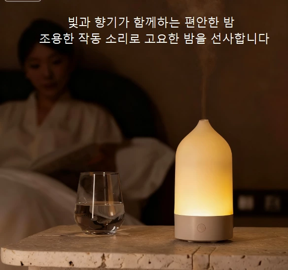미니멀리즘 미학과 실용성의 완벽한 조화! 꽃병 모양의 아로마 디퓨저로 삶의 모든 순간이 풍경이 됩니다.