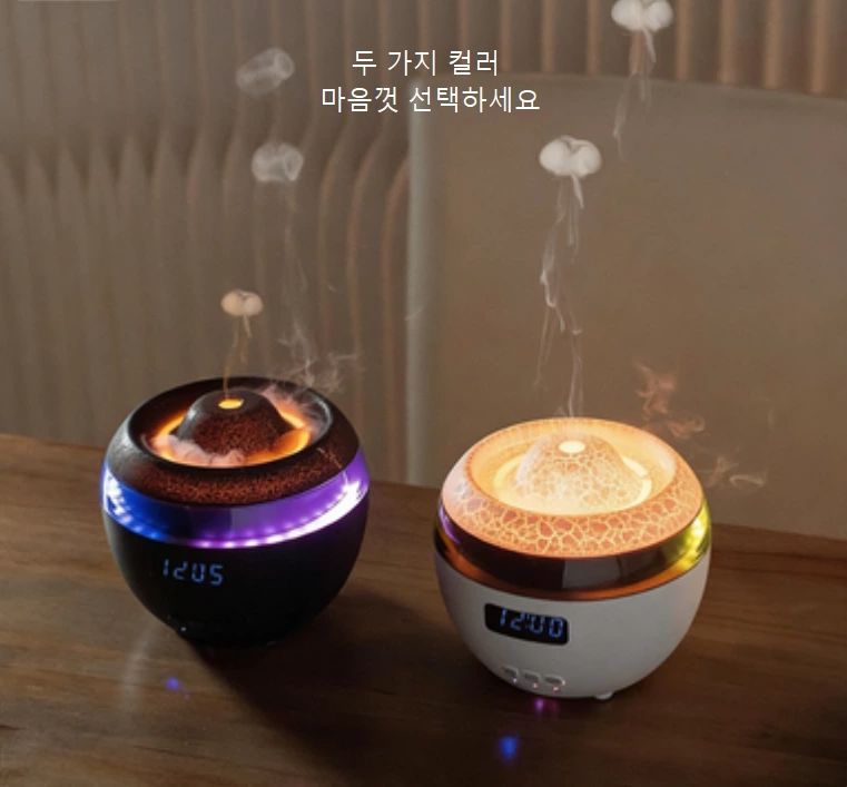 크리에이티브 인터랙티브 새 경험!연기 링 스프레이 아로마 디퓨저, 분위기와 실용성 양방향 향상